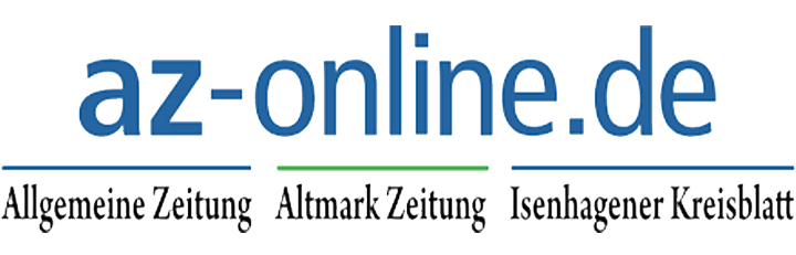 Logo der az-online.de in blauer Schrift